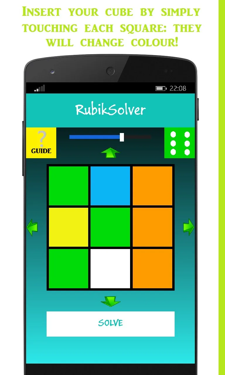 RubikSolver screenshot 1
