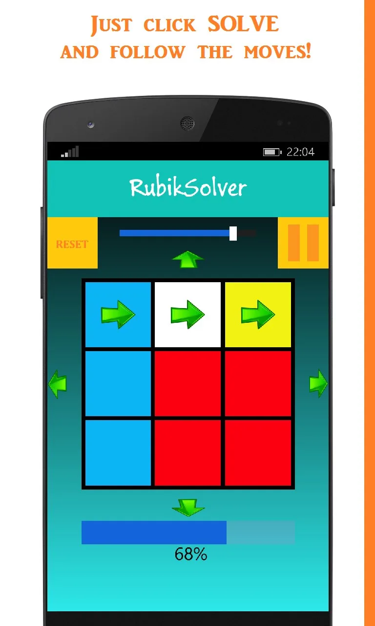 RubikSolver screenshot 2