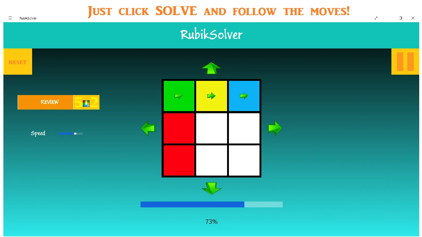 RubikSolver screenshot 4