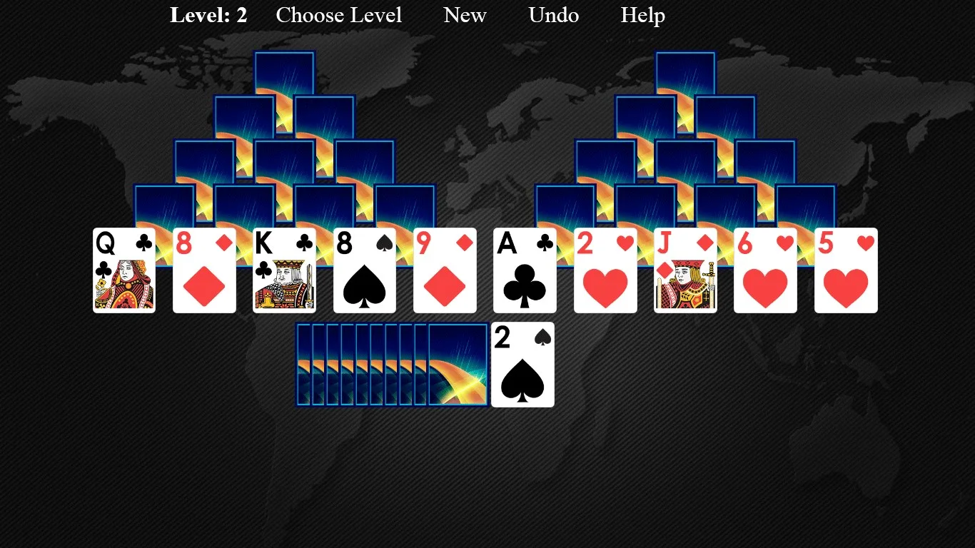 TriPeaks Solitaire# screenshot 1