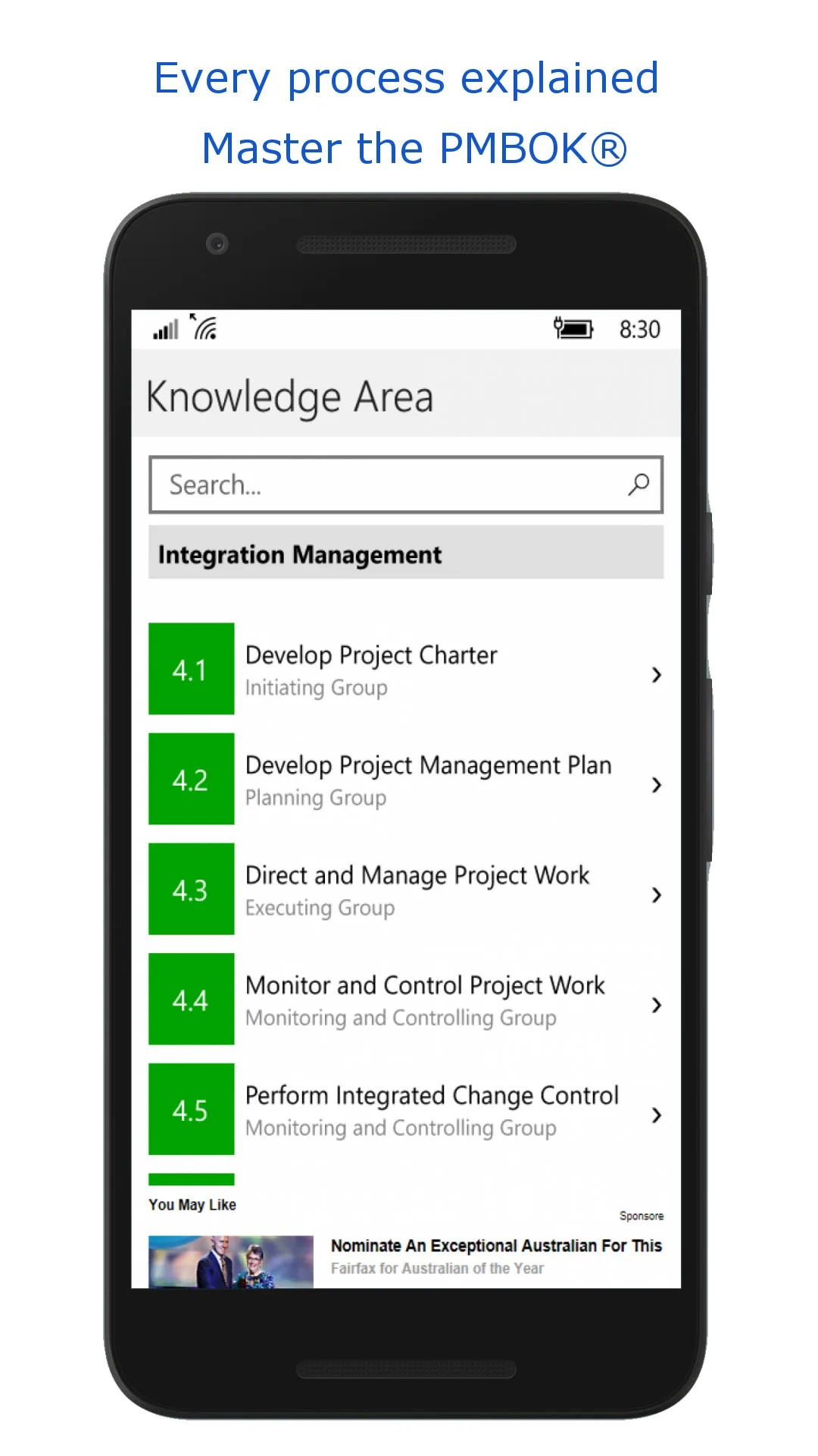 PMP® Exam Mentor screenshot 4