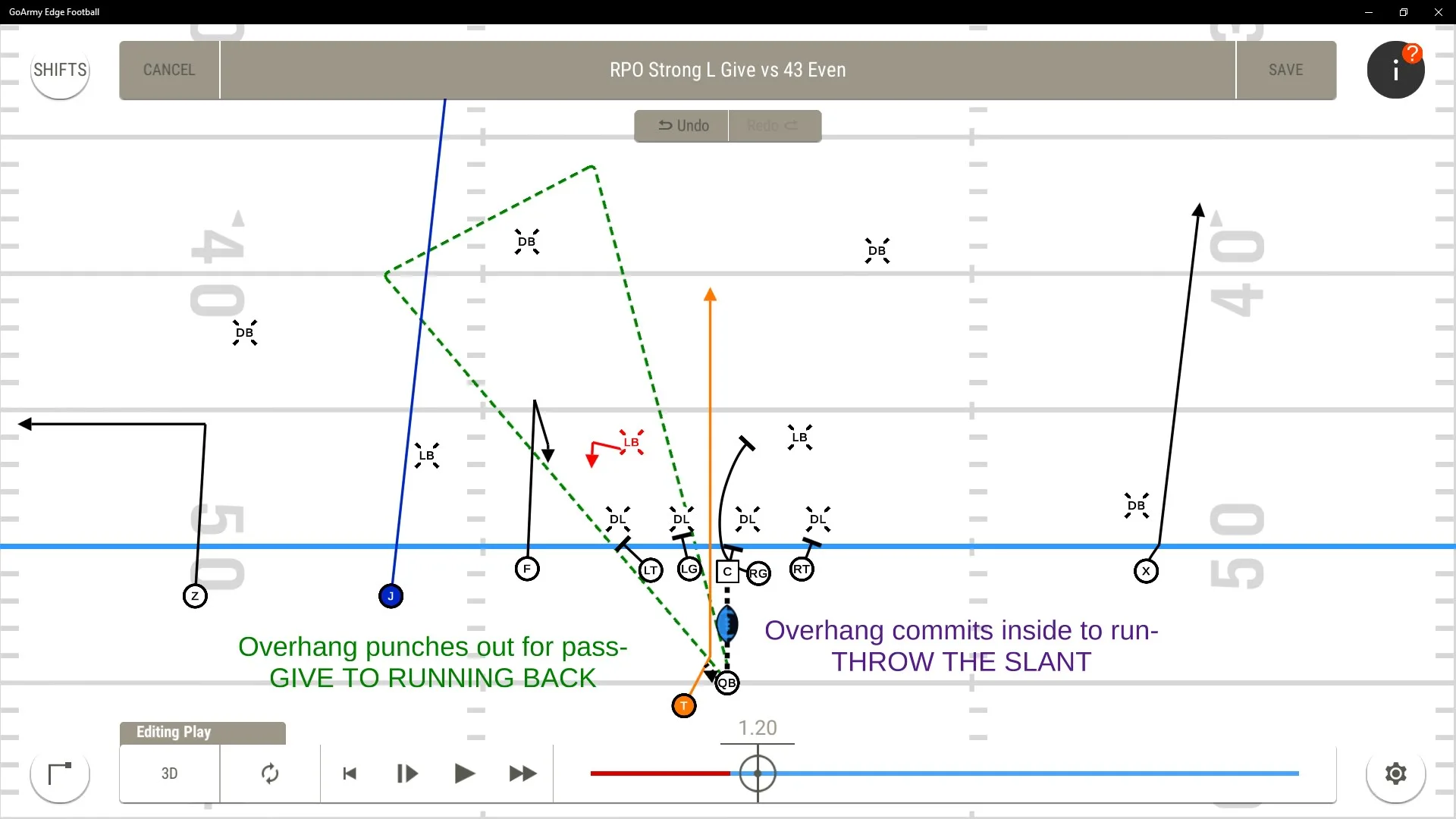 GoArmy Edge Football screenshot 1