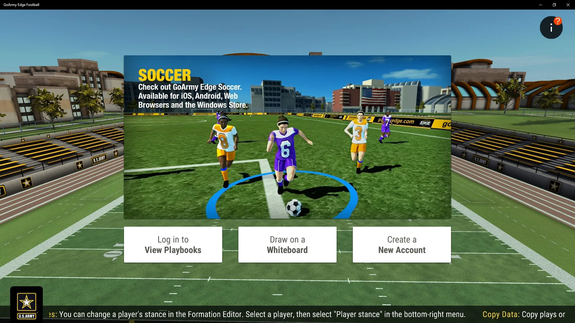GoArmy Edge Football screenshot 2