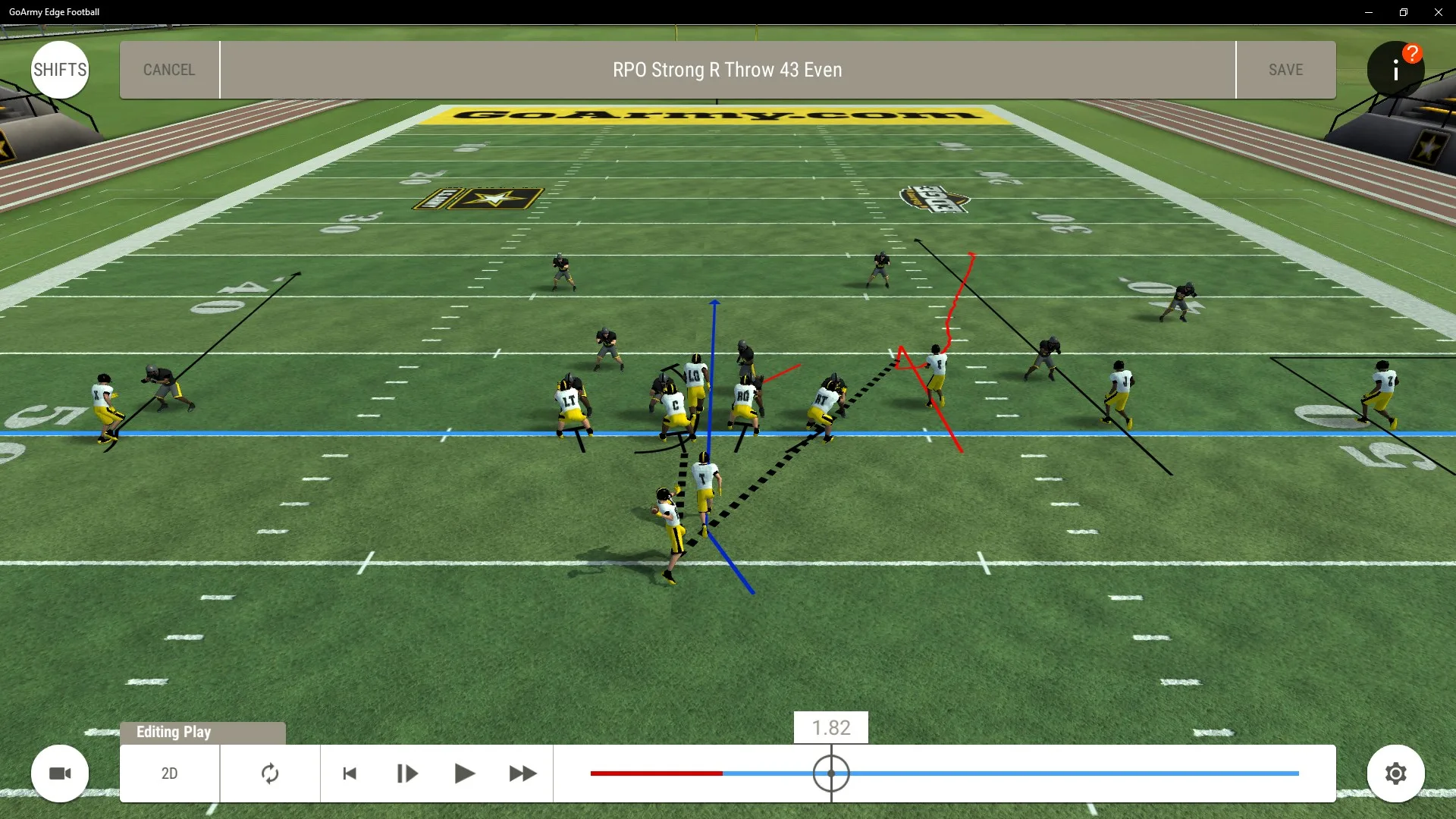 GoArmy Edge Football screenshot 3