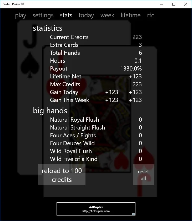 Video Poker 10 screenshot 4