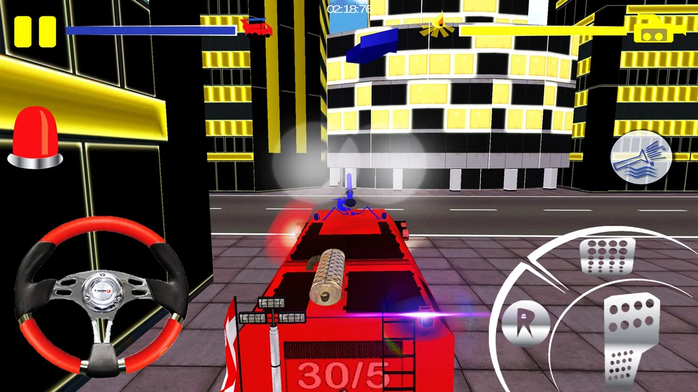 Fire Truck Simulator 2015 screenshot 5