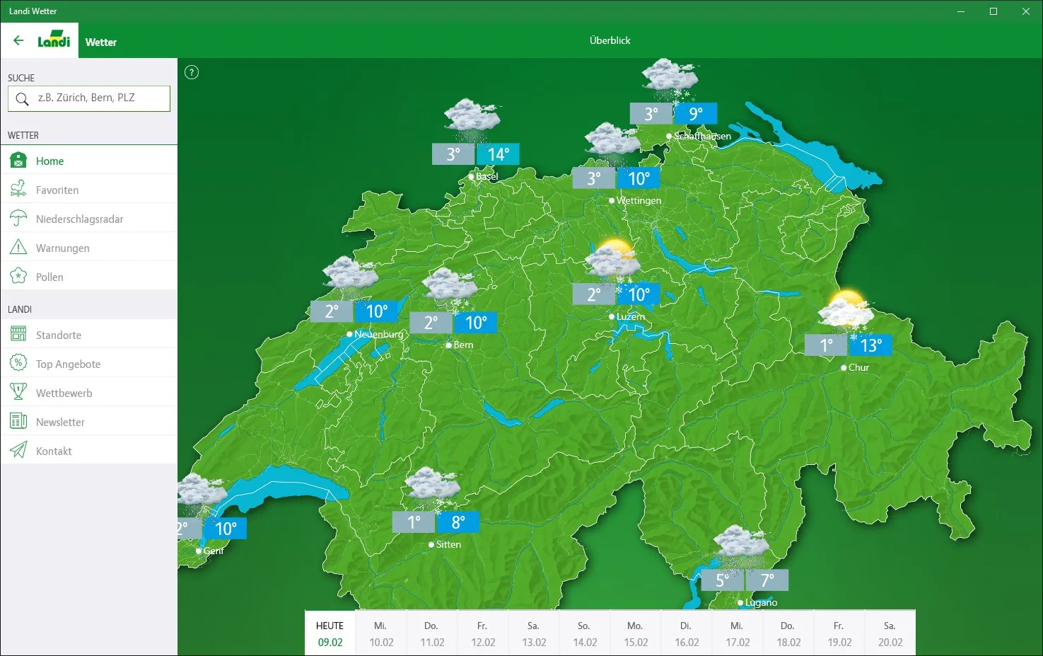 Landi Wetter screenshot 1