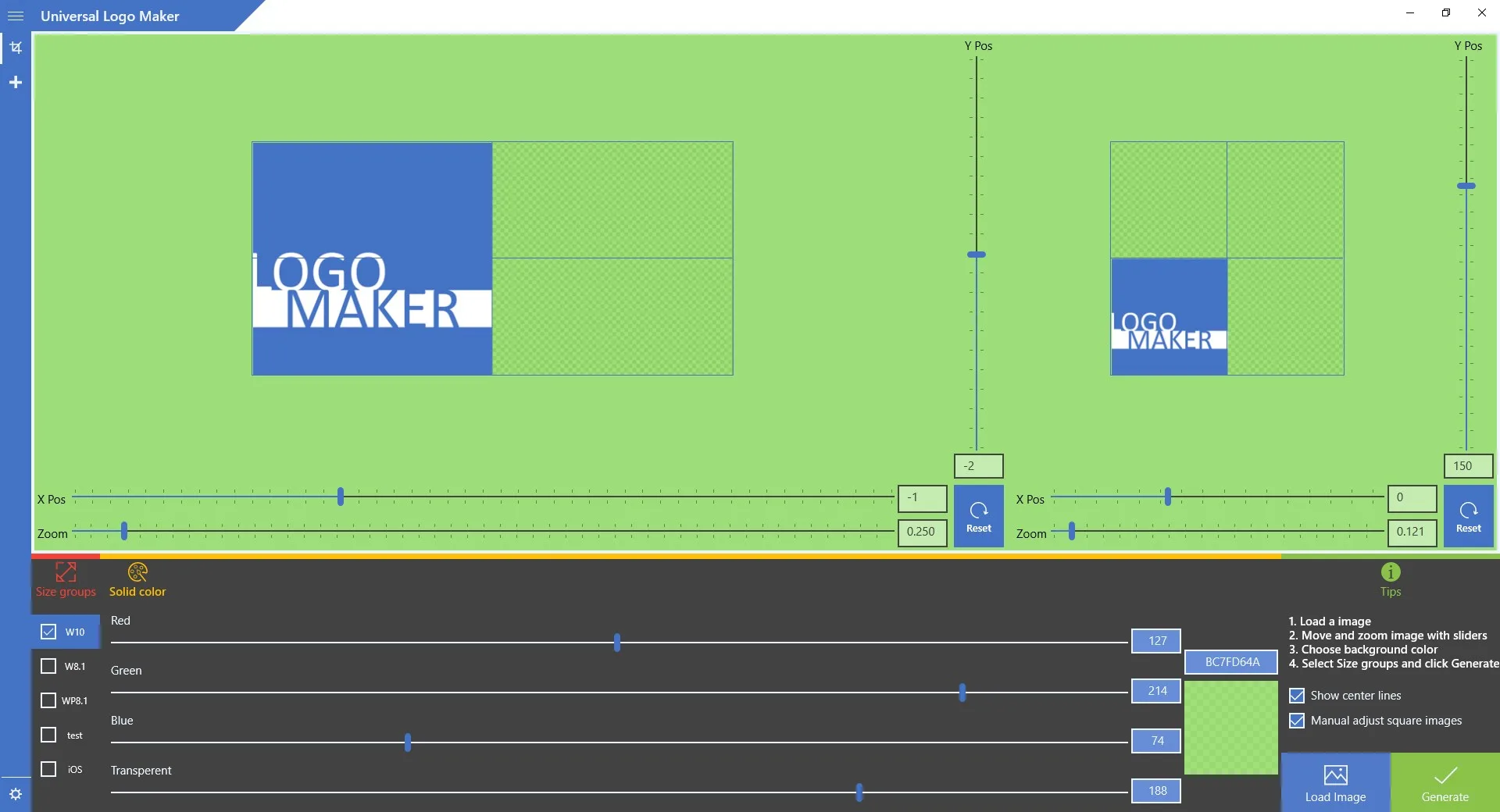 Universal Logo Maker for Windows screenshot 3
