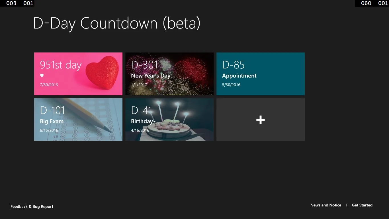 D-Day Countdown Pro with Live Tile screenshot 1