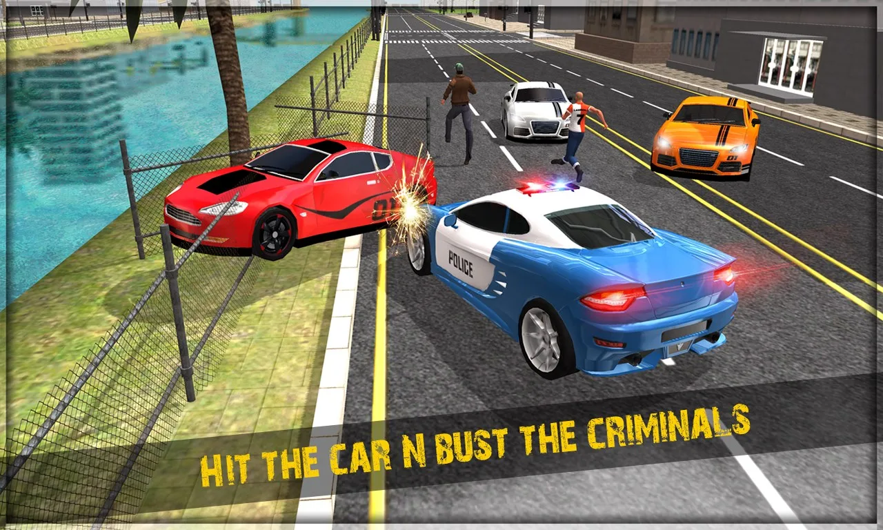 Police Car Crime City - Cops Chase & Arrest Duty screenshot 1
