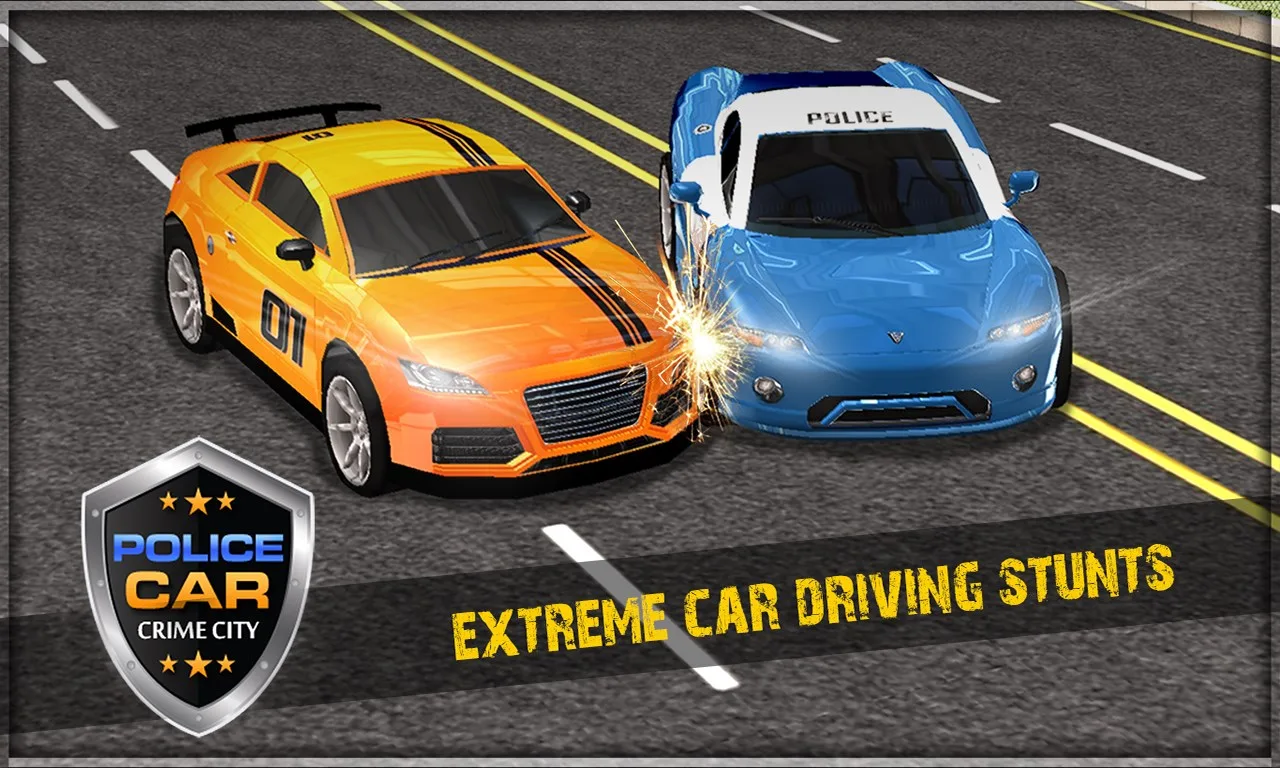 Police Car Crime City - Cops Chase & Arrest Duty screenshot 2