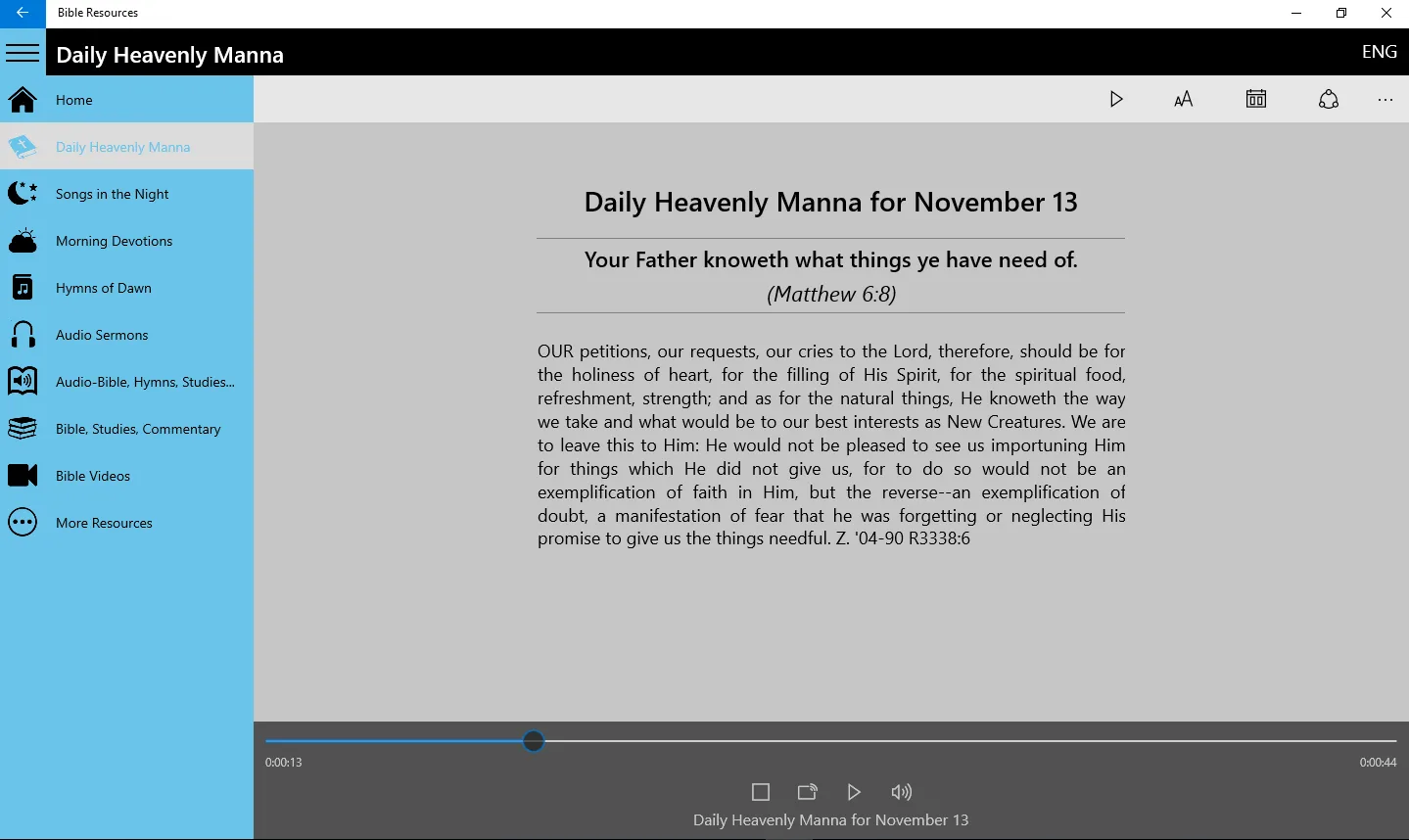 Bible Study Tools - Audio, Video screenshot 3