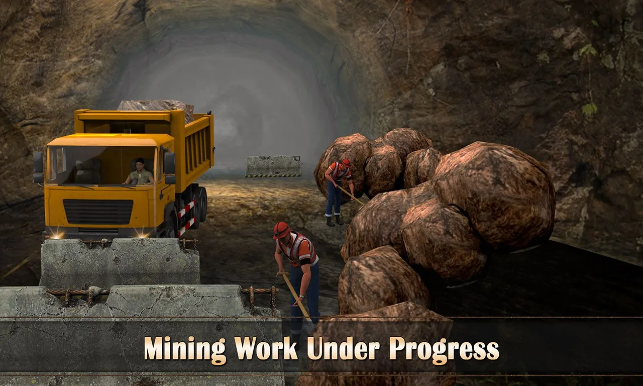 Mountain Drill Truck Driver - Rigs Mining Material screenshot 1