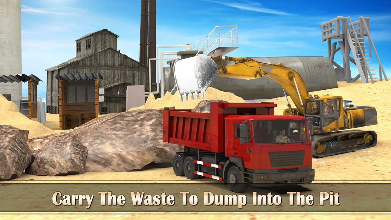 Mountain Drill Truck Driver - Rigs Mining Material screenshot 5