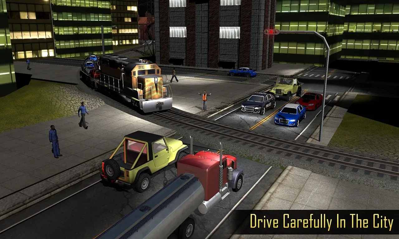 Cargo Train City Station - Cars & Oil Delivery Sim screenshot 5