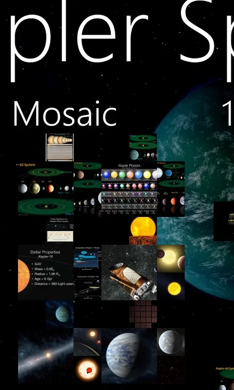 Kepler Space Telescope screenshot 1