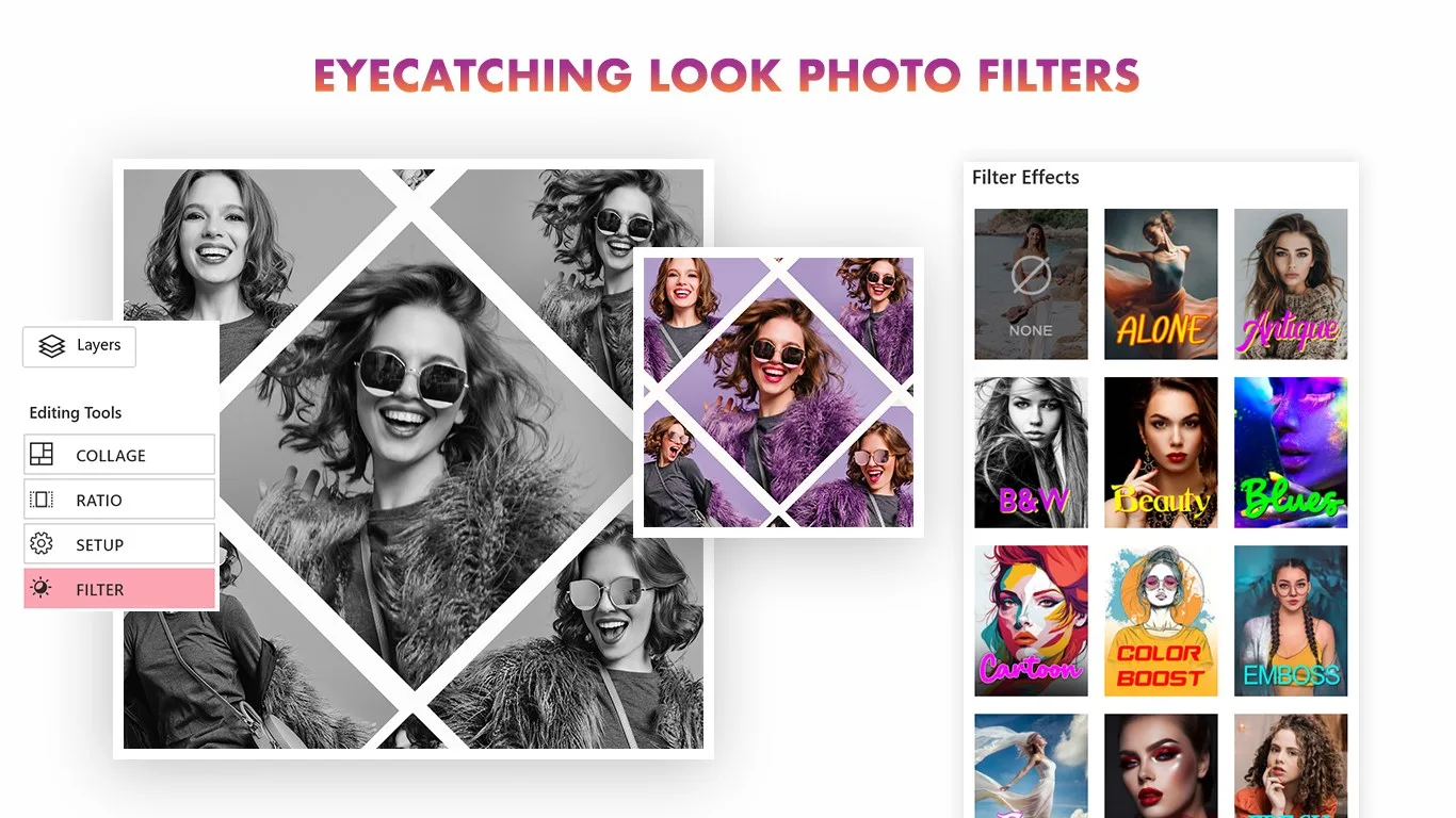 Photos Collage screenshot 1