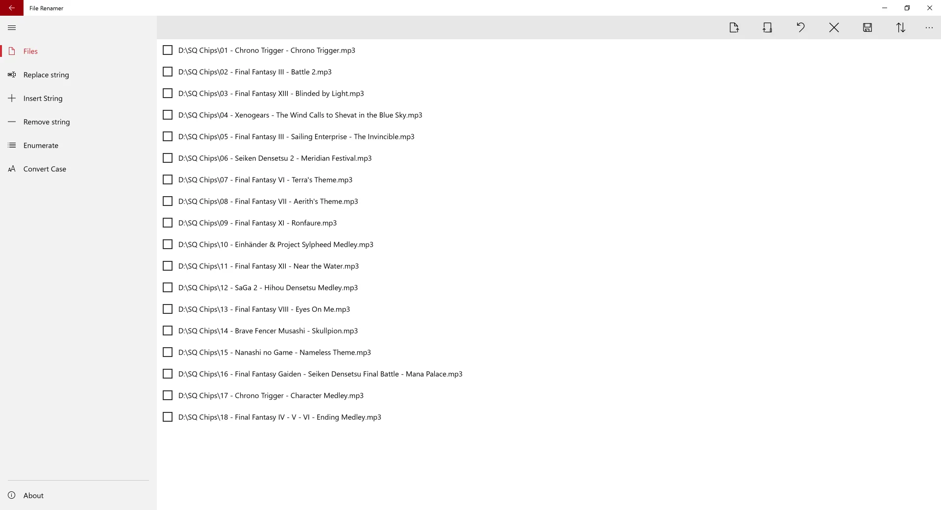 File Renamer screenshot 4