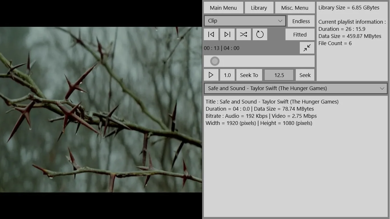 Natufrie Media Player screenshot 5