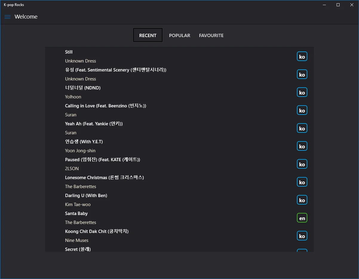 K-pop Rocks screenshot 1
