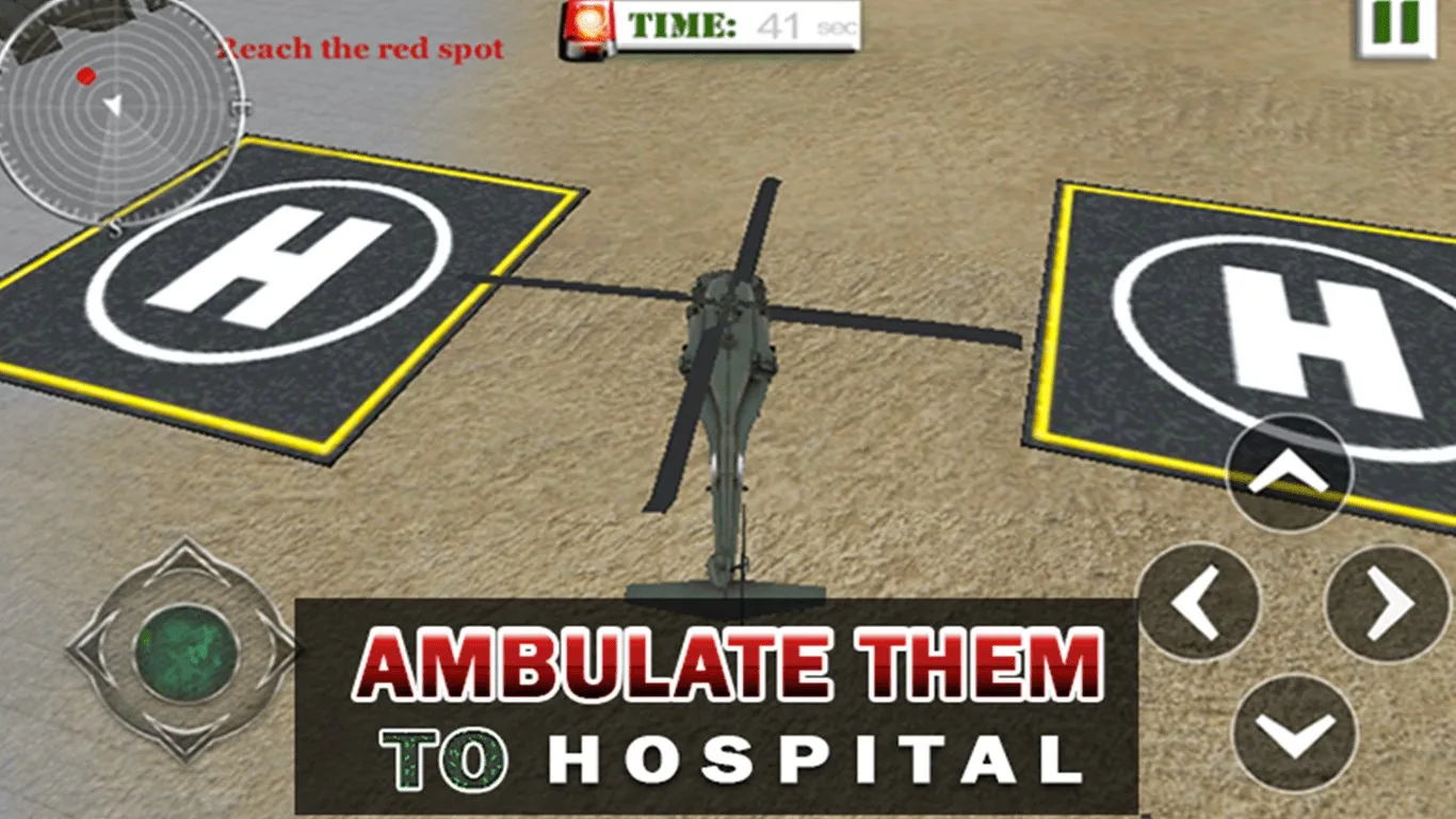 Army Helicopter Rescue Ambulance screenshot 1