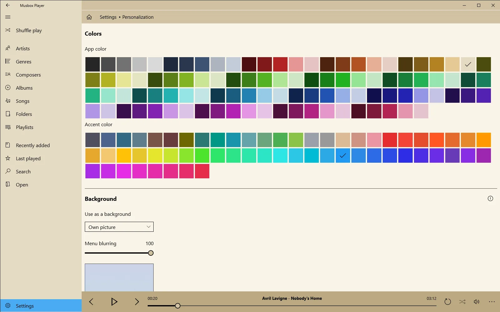 Musbox Player screenshot 5