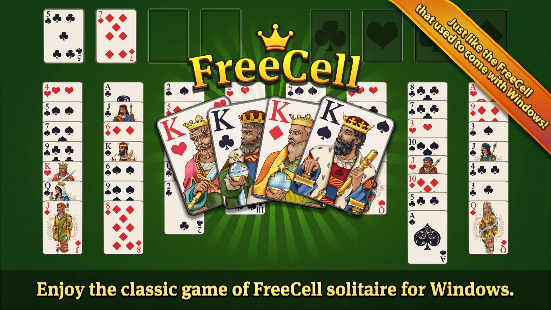 Simple FreeCell screenshot 1