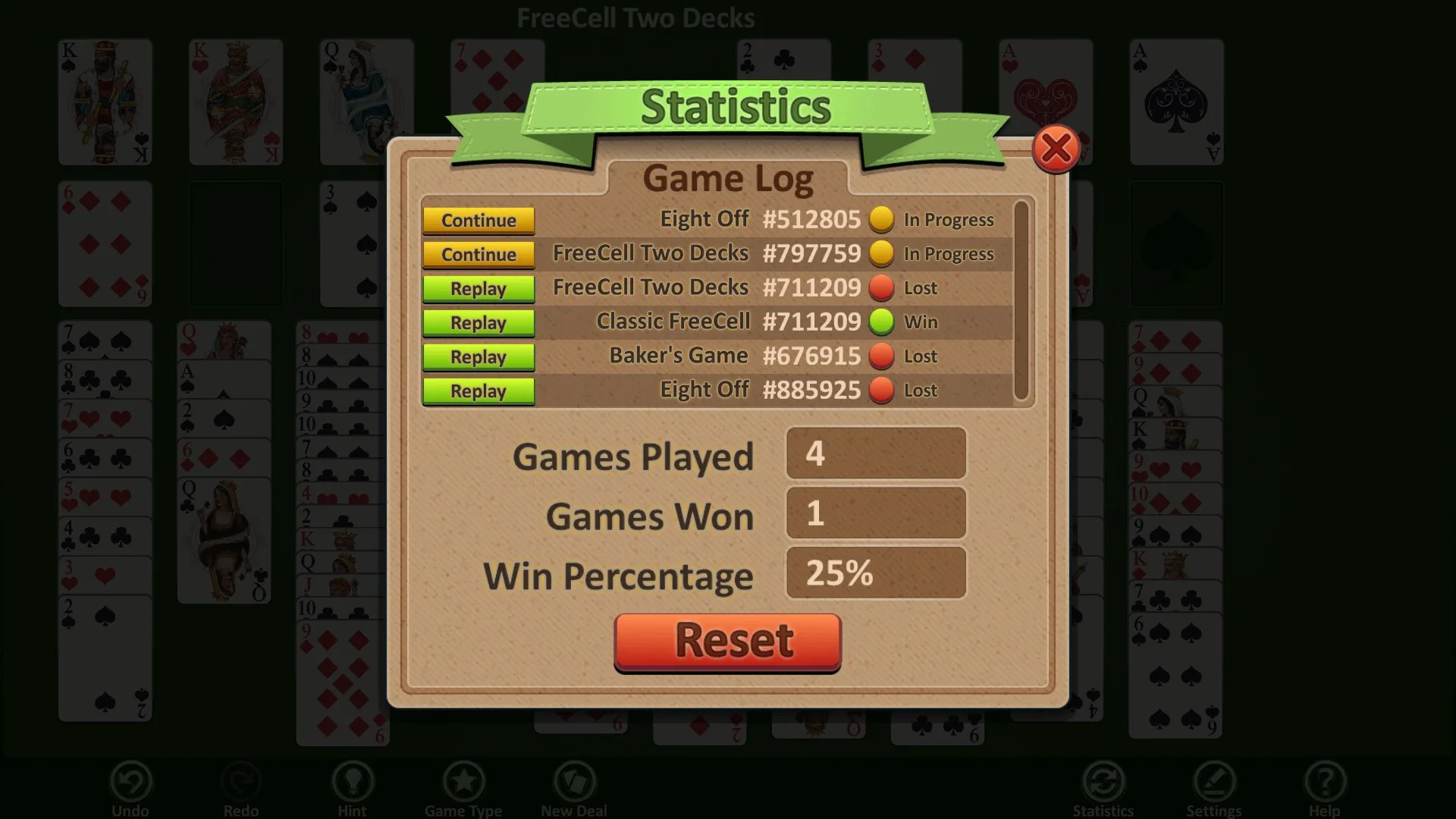 Simple FreeCell screenshot 3
