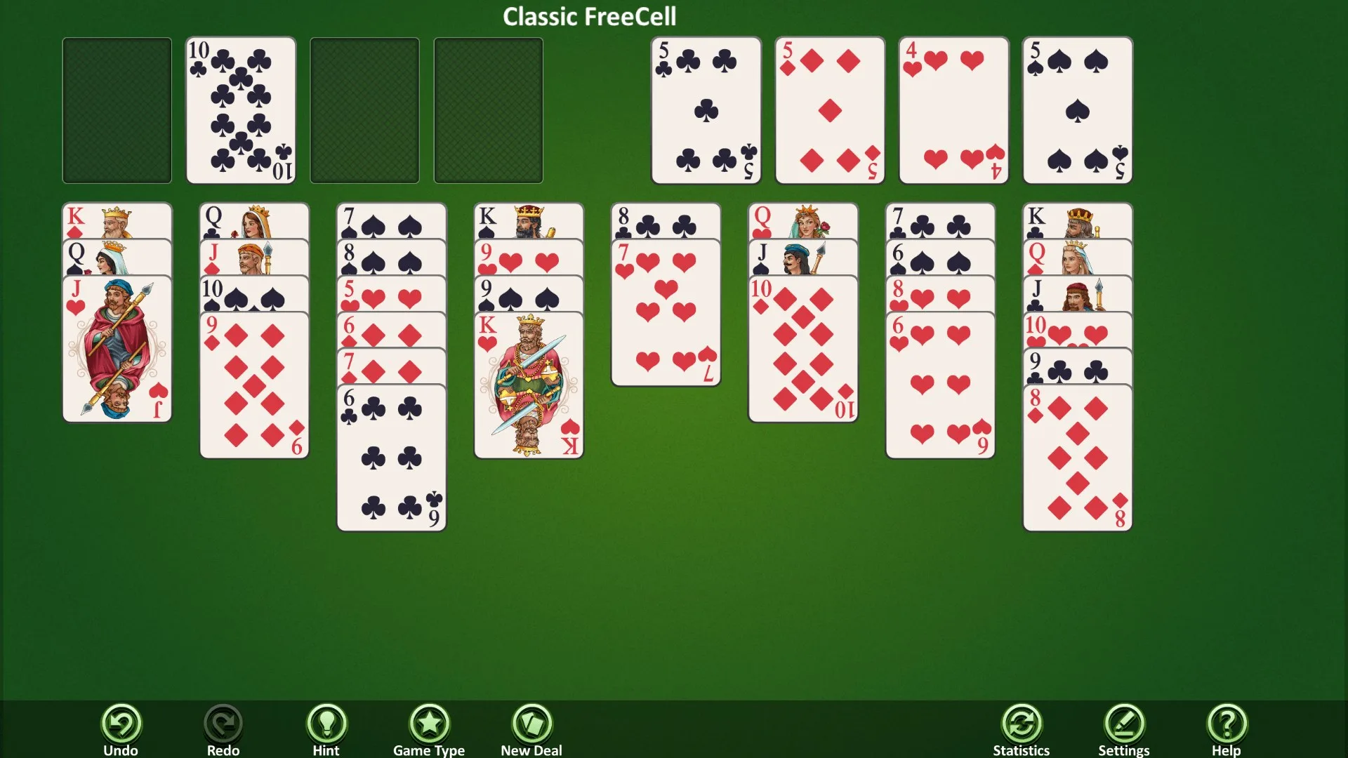 Simple FreeCell screenshot 4