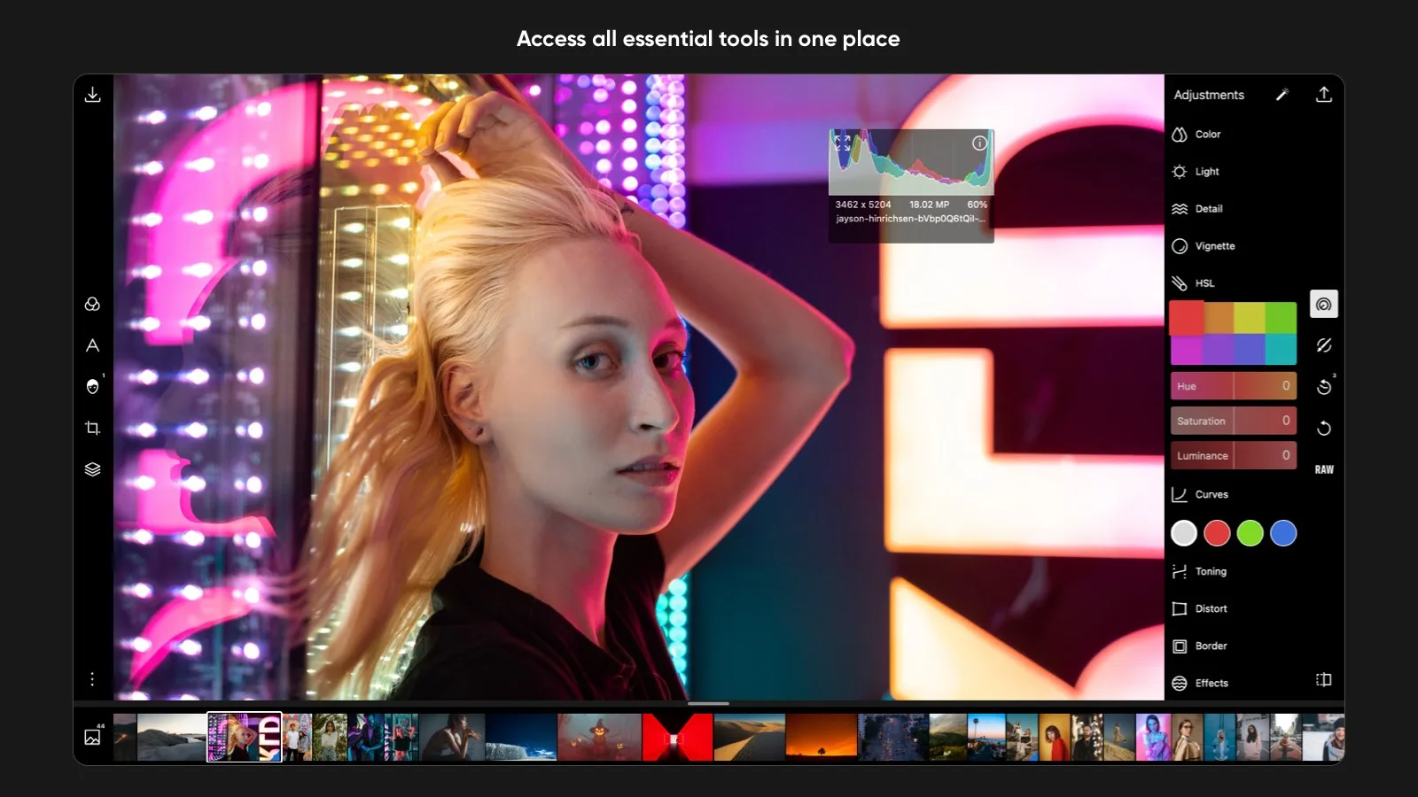 Polarr Pro Photo Editor screenshot 1