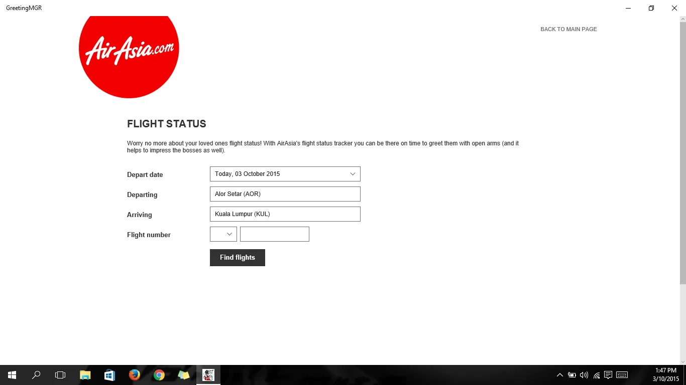 AirAsia Flight screenshot 4