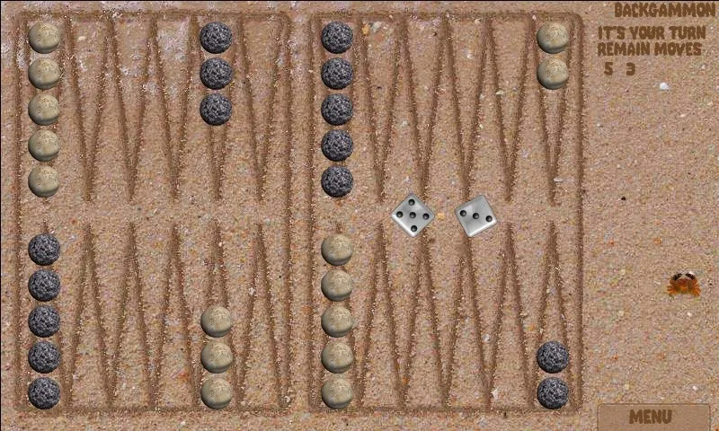 Backgammon 16 games screenshot 2