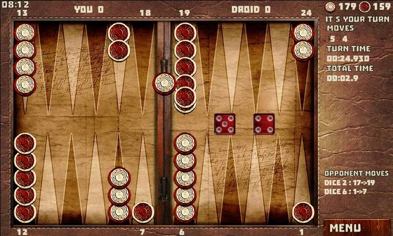 Backgammon 16 games screenshot 5