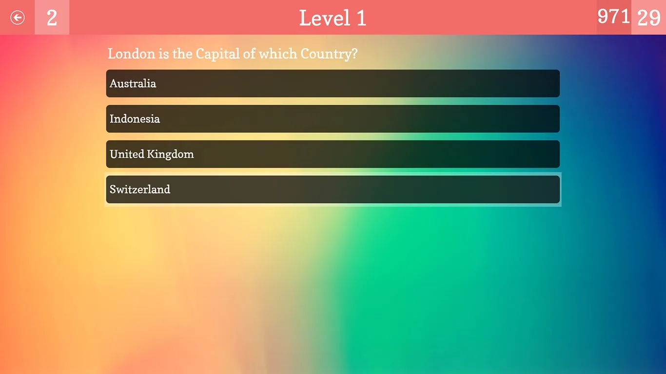 Country Capitals, Currencies and Languages Quiz screenshot 3