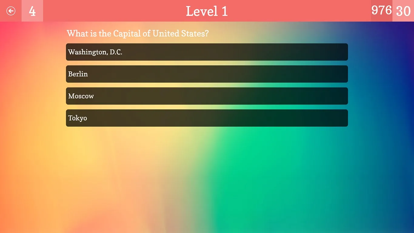 Country Capitals, Currencies and Languages Quiz screenshot 4