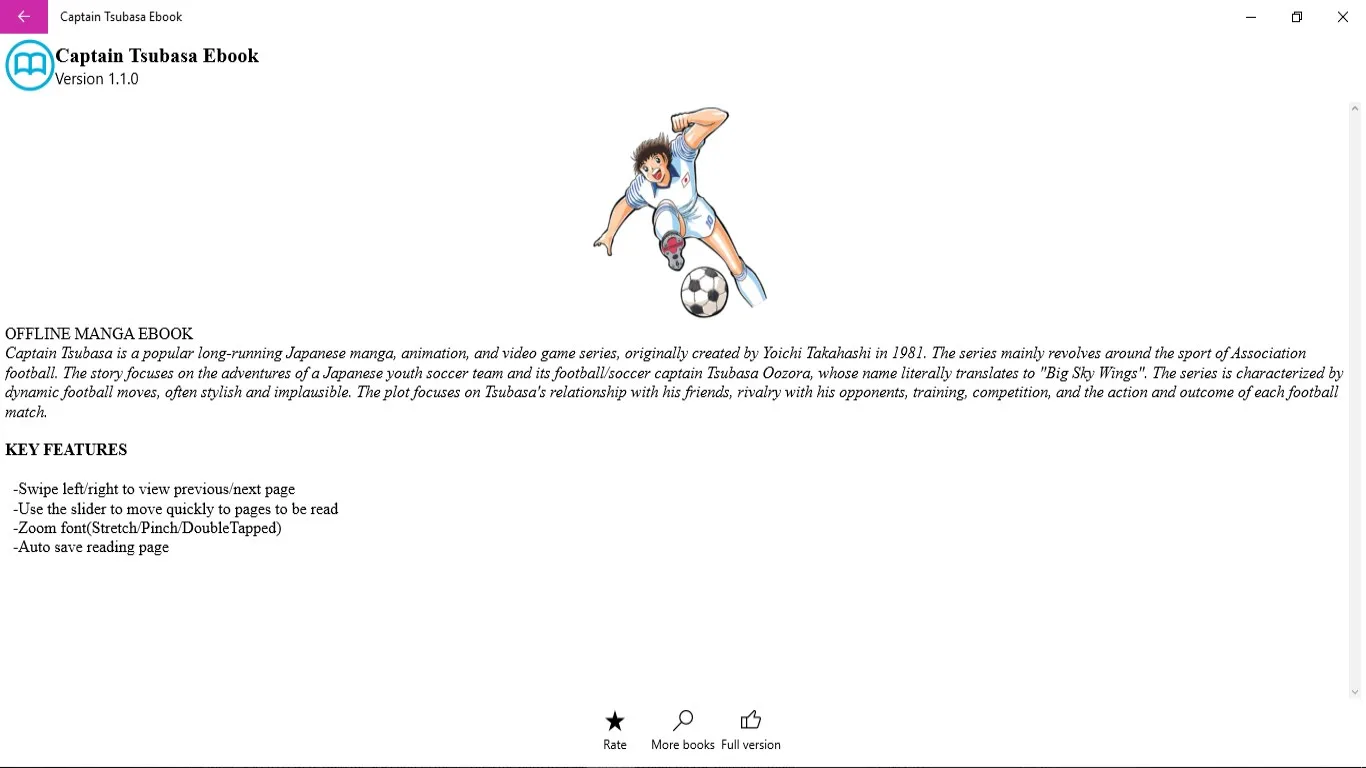 Captain Tsubasa Ebook screenshot 1
