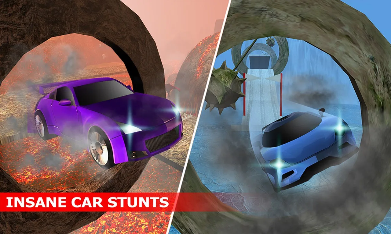 Extreme Car Stunts Driver 3D - Asphalt Driving Sim screenshot 2