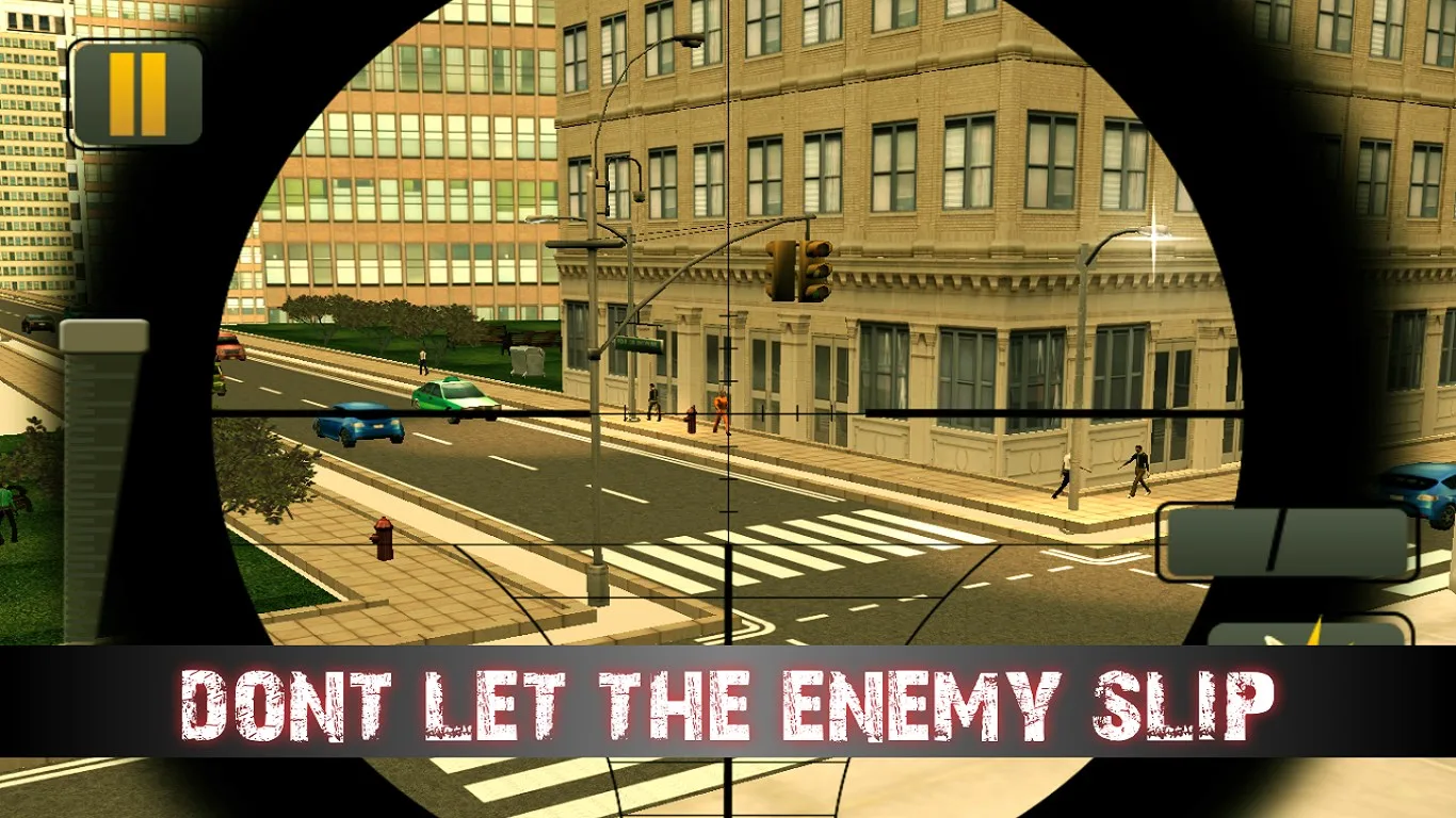 Modern City Sniper Assassin 3D - Pro 2016 screenshot 1