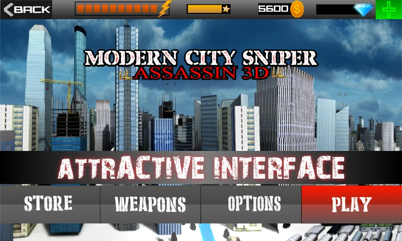 Modern City Sniper Assassin 3D - Pro 2016 screenshot 2