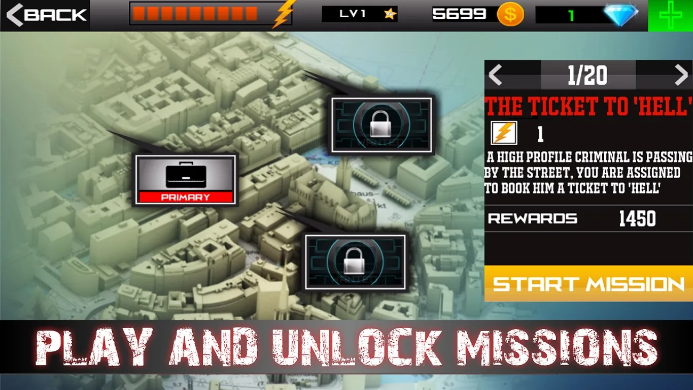Modern City Sniper Assassin 3D - Pro 2016 screenshot 3