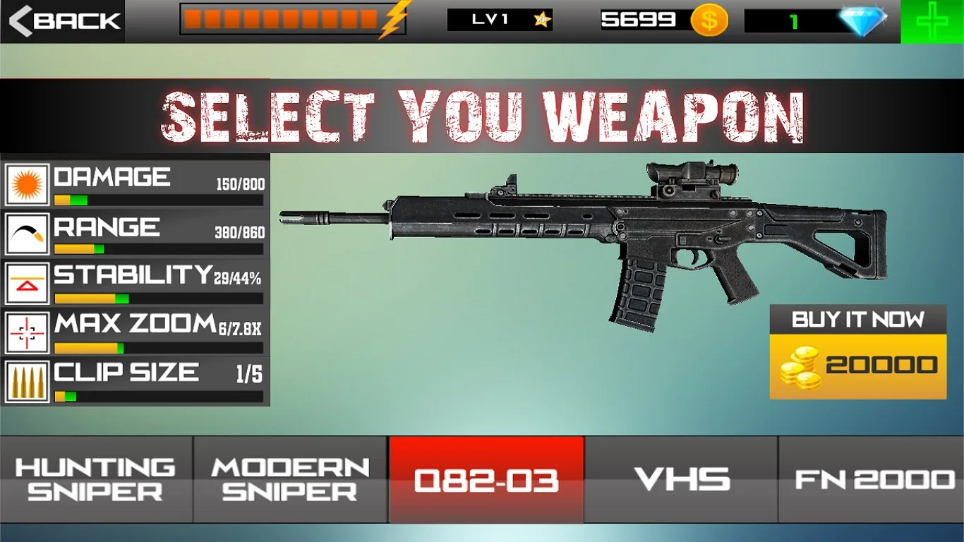 Modern City Sniper Assassin 3D - Pro 2016 screenshot 5