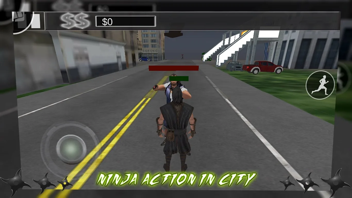 Ninja Warrior Crime City Sim screenshot 1