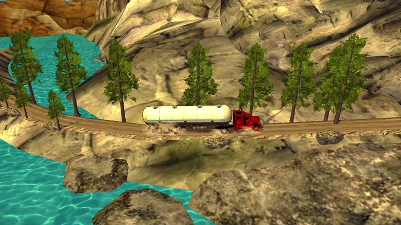 Off Road Cargo Oil Truck - City Fuel Supply Duty screenshot 2