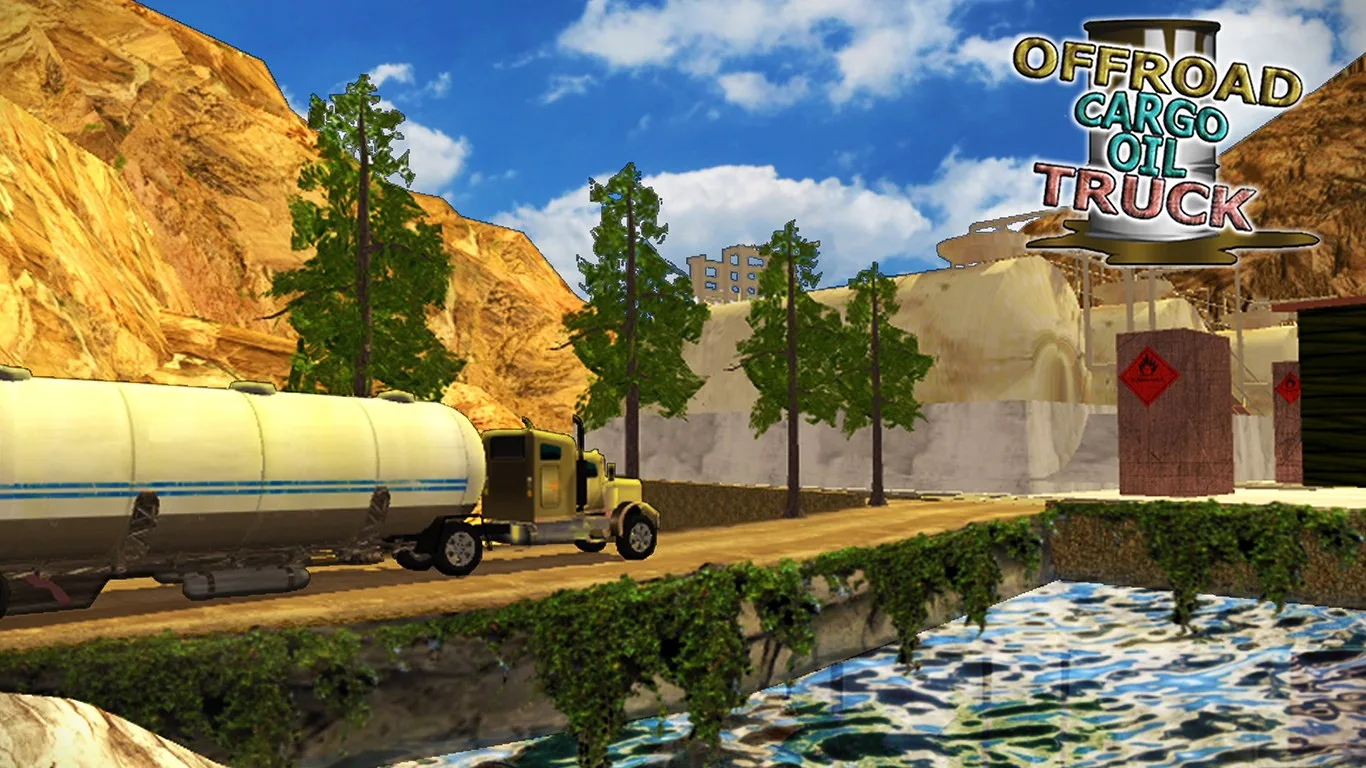 Off Road Cargo Oil Truck - City Fuel Supply Duty screenshot 3
