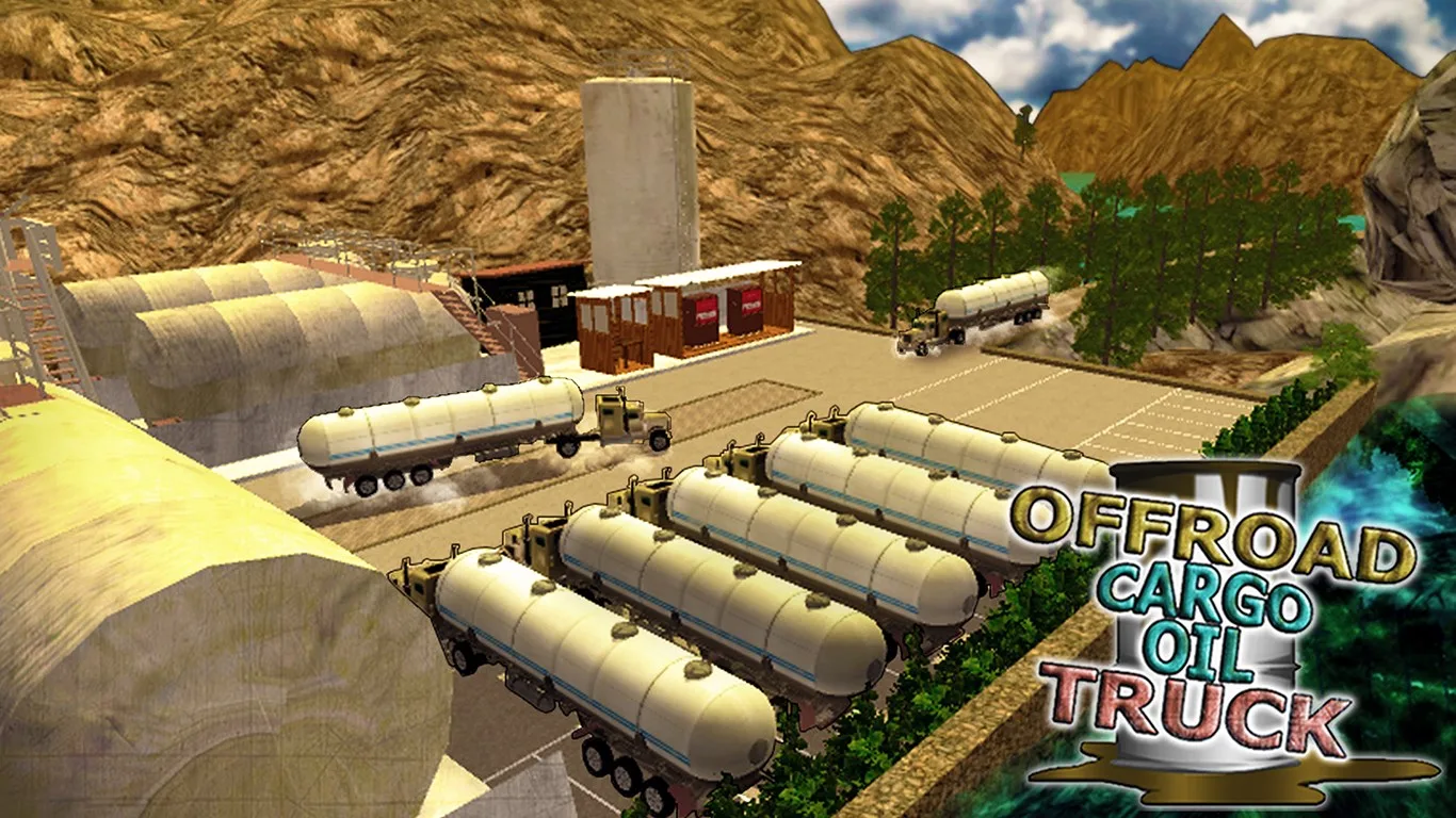 Off Road Cargo Oil Truck - City Fuel Supply Duty screenshot 5