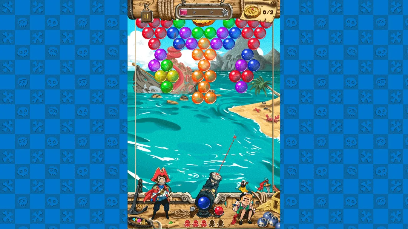 Bubble Shooter - Sea Pirates screenshot 2