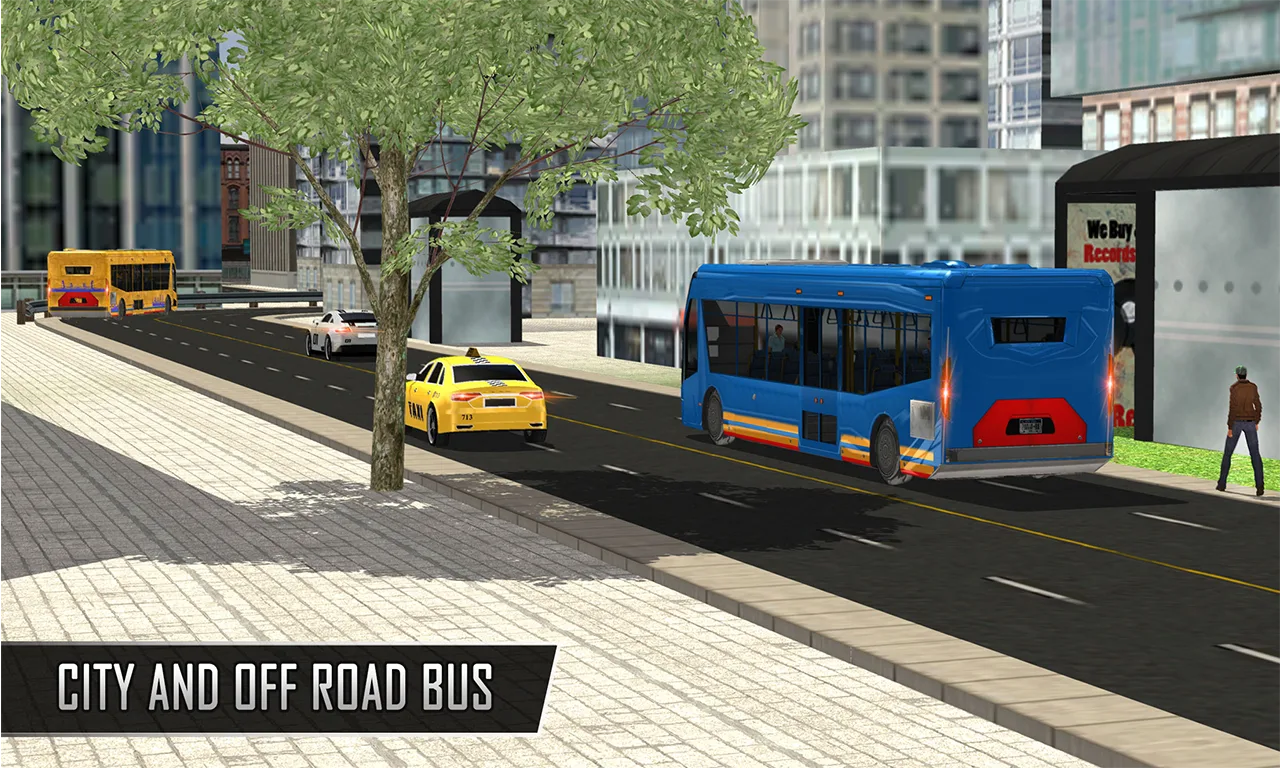 Snow Mountain Bus Driver - City Winter Driving Fun screenshot 3
