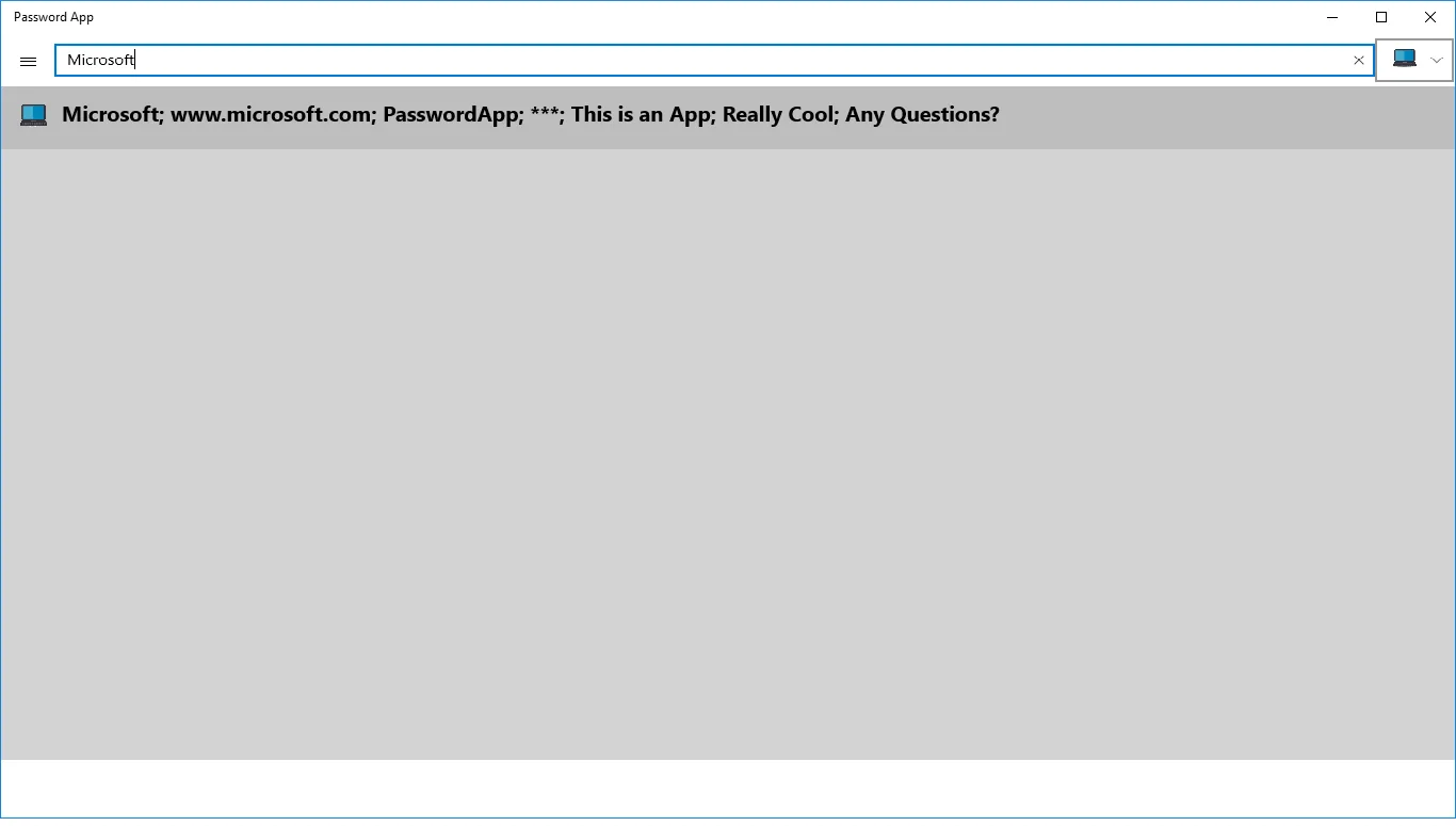 Password App screenshot 3