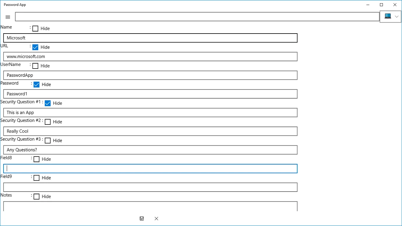 Password App screenshot 5