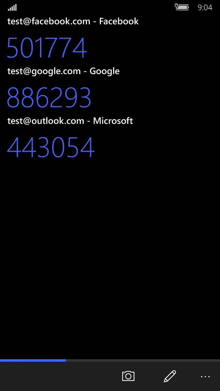 OTP Manager screenshot 1